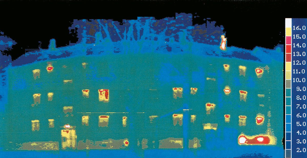 Thermografie vor Dachfenstersanierung